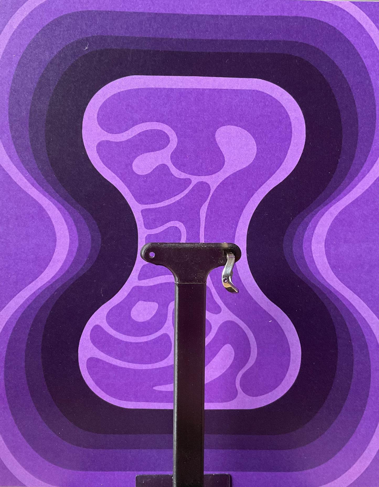 Boucle d'oreille "Nami" Argent et Améthyste sertie masse