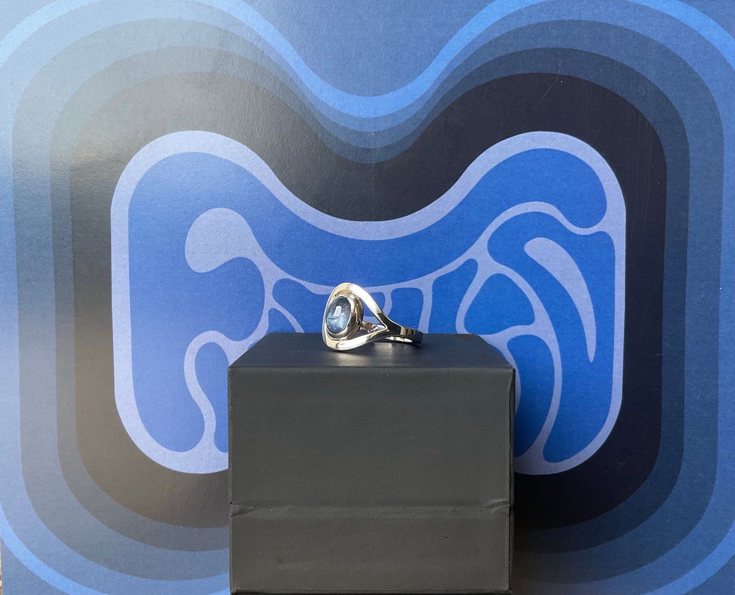 Bague "Yotto" Argent et Tanzanite