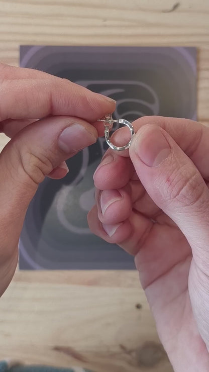 Boucle d'oreilles "Nami" Argent